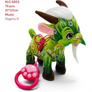 Игрушка музыкальная ходящая Козел (6853) символ 2027 года