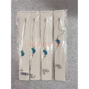 Подвеска металлическая (B-226) бабочка 12 шт/упаковка