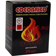 Уголь для кальяна кокосовый 250 гр Cocobrico 24 шт Кокобрико (72 шт/кор)
