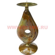 Подсвечник из оникса на 1 свечу 2x5 дюймов