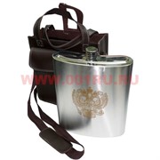 Фляга "Россия" с сумкой 128 унций