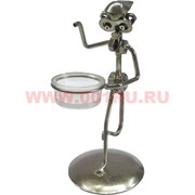 Подсвечник металлический "Робот"