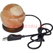 Лампа солевая "мороженое" с зарядкой USB
