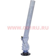 Бонг акриловый изогнутый 55 см, цвета в ассортименте