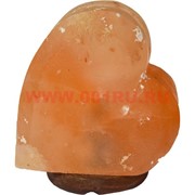 Лампа солевая "сердце 2" большая 17 см с зарядкой USB
