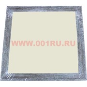 Фоторамка-багет квадратная серо-коричневая 40*40