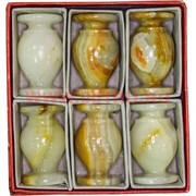 Подсвечник из оникса 5 см (1,5х2) 6 шт/уп, цена за 1 шт