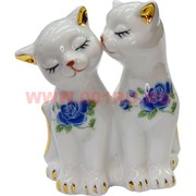 Котики из фарфора, пара (NS-168F) 10 см