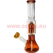 Бонг стеклянный (WP2-1) 28 см цвета миксом