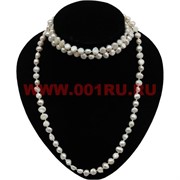 Бусы жемчуг 120 см 8-9 мм (некалиброванный)