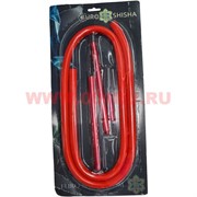 Шланг для кальяна Euro Shisha красный силиконовый
