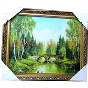 Картина 50х40 в гипсовой раме в ассортименте 