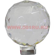 Шар стеклянный граненый 10-11 см (без подставки) XH28-9