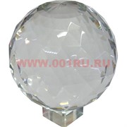 Шар стеклянный граненый 15 см (без подставки)