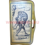 Нарды из сосны (выдержаной) 33х65 см, рисунки в ассортименте