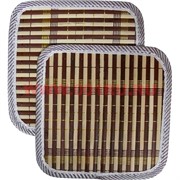 Циновка из бамбука малая 17,5х17,5 см, цена за пару