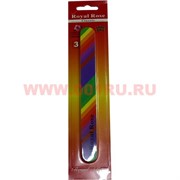 Пилочка для ногтей Royal Rose "Радуга" (2-30A) цена за уп из 24 шт