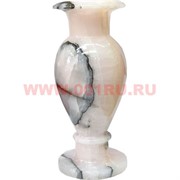Ваза из розового оникса 30 см (5х12)