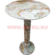 Столик из оникса 20 дюймов 50 см диаметр столешницы 60 см высота