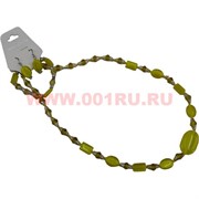 Набор 3в1 из кошачьего глаза, цвет желтый