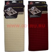 Коврик для сушки посуды из микрофибры (в клеточку)