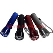 Фонарик (BL-F8508) на 3ААА батарейки 12х3,5 см (24 шт/уп) 4 цвета