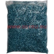 Бусы для рукоделия "рис" 3х6 мм "лазурный" 500 гр