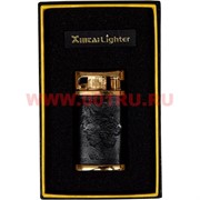 Зажигалка газовая Xintai «волк, орел, медведь» в коже