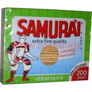 Зубочистки Samurai 200 шт (береза)