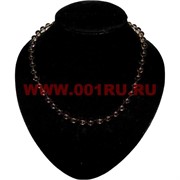 Бусы из топаза 8 мм