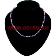 Бусы из аметиста 6 мм
