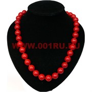 Бусы из коралла 14 мм круглые 60 см