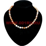 Бусы из светлого сердолика 8 мм