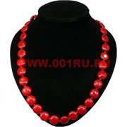 Бусы из коралла круглые 60 см длина 12 мм диаметр