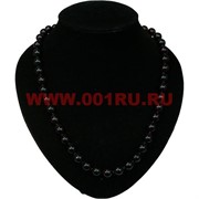Бусы из граната 10 мм круглые 60 см (натуральный камень)