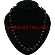 Бусы из граната 12 мм круглые 60 см (натуральный камень)
