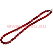 Бусы из натурального коралла "Шар" 8 мм