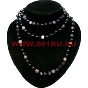 Бусы 125 см из агата 8 мм