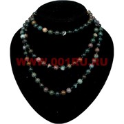 Бусы 125 см из яшмы 8 мм