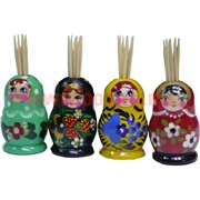 Подставка под зубочистки "Матрешка", 30 шт/уп