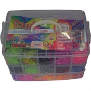 Резиночки Loom Bands 9000 штук "большой чемоданчик"