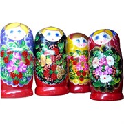 Матрешка десятка 25 см Большая в ассортименте