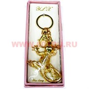 Брелок "Крокодил", стразы, 6 штук в уп.,цена за штуку