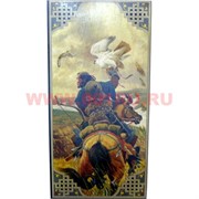 Нарды из сосны "Соколиная охота" 40x20