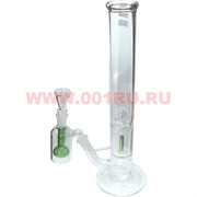 Бонг стеклянный (5мм) GNP-72 прозрачный 41 см