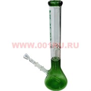 Бонг стеклянный (5мм) GB-160 Roor цветной+прозрачный 46 см