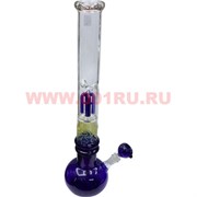Бонг стеклянный (5мм) GB-731 цветной прозрачный 51,5 см