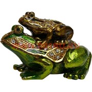 Шкатулки со стразами "Две лягушки" (3257)