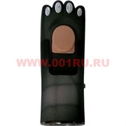Зажигалка женская "Лапа" с фонариком
