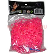 Резинки Loom Bands "гель толстые розовые" 600 шт, цена за 12 уп